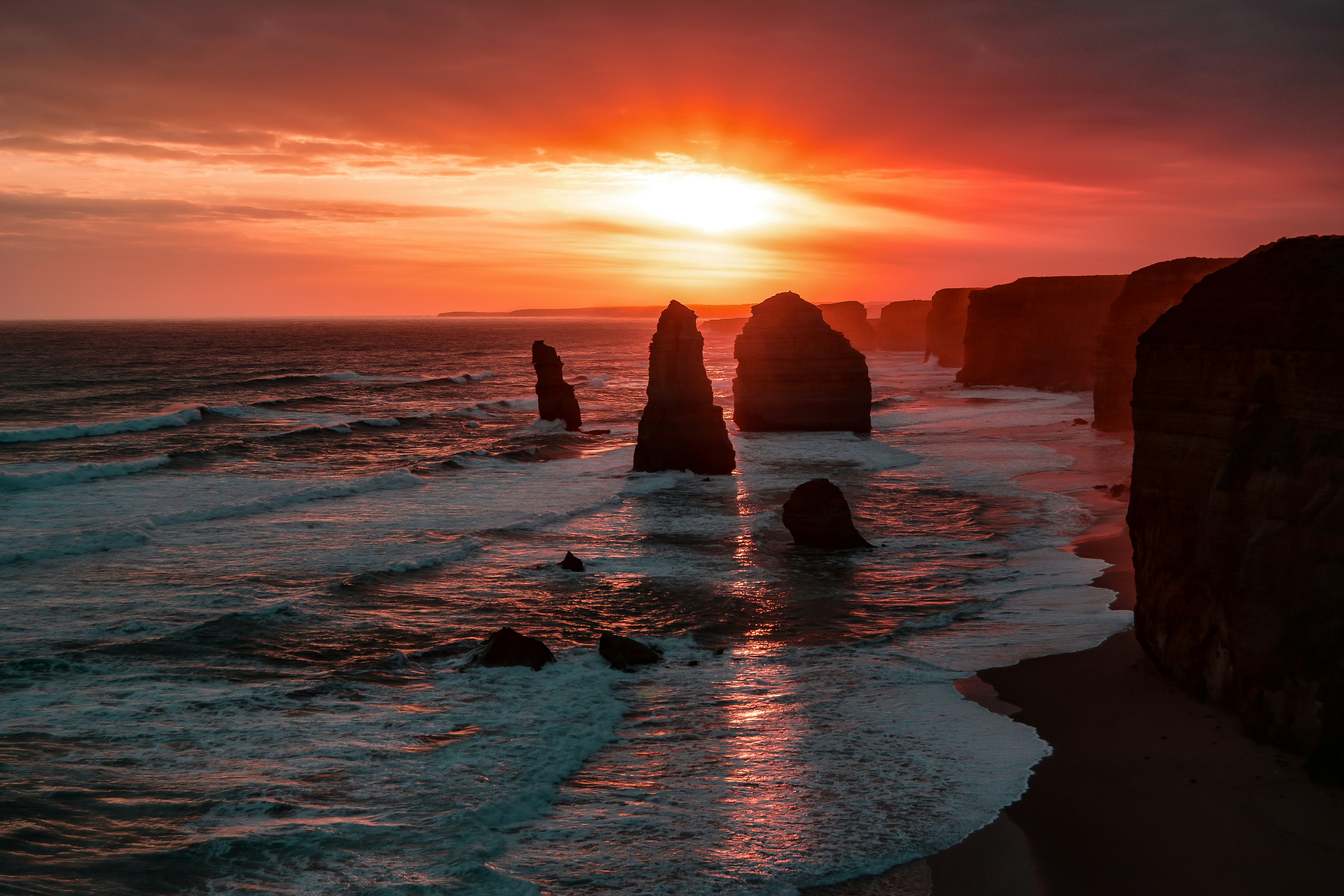 Warm dusk light — relational depth